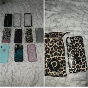 iPhone xs max cases. Loopy case $20 , all others $5 each